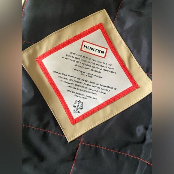 NWT Sammy Rubberized Long Padded Raincoat -
British Tan Sz XS - Picture 6 of 8